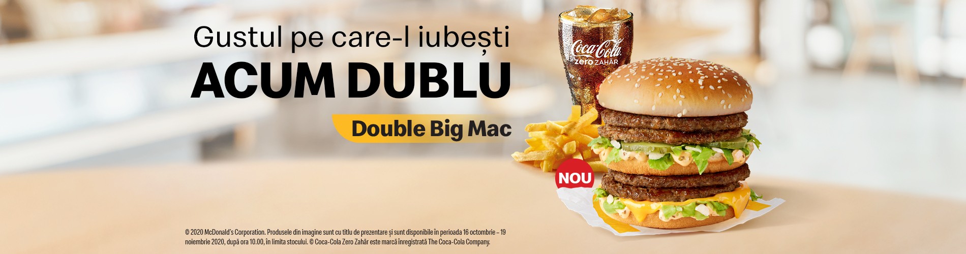 toamna cu Double Big Mac™